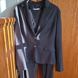 Women's Classic Charcoal Pantsuit